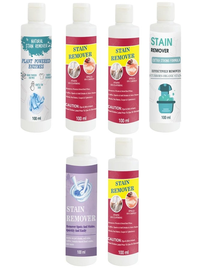 TOOVUS Stain Remover Combo Pack of Shirt, Red (Pack of 2), Doll, Purple and Red Stain Remover | Multi-Surface Cleaning Solution for Clothes, Fabrics, Upholstery (100 g Each) - Image 1